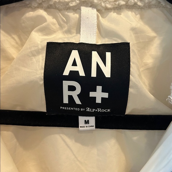 Alp N’Rock Noelle II Shearling Jacket White Black - Picture 8 of 12